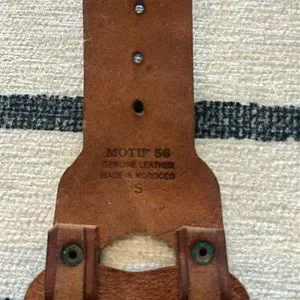 Motif | Accessories | Leather Belt Made In Morocco Boutique  display picture 2